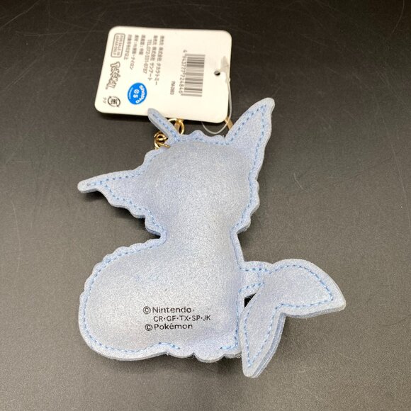 Pokémon Center Vaporeon Rhinestone Keychain Charm Bejeweled NWT - Picture 4 of 8